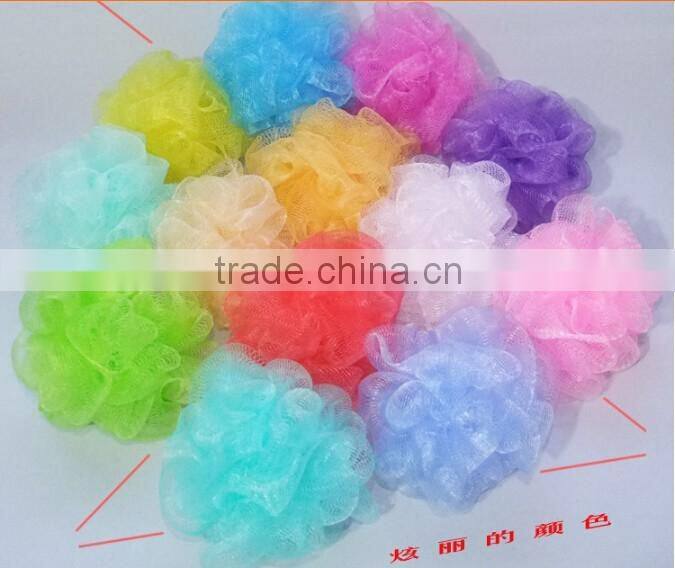 Fancy black loofah mesh sponge balls wholesale