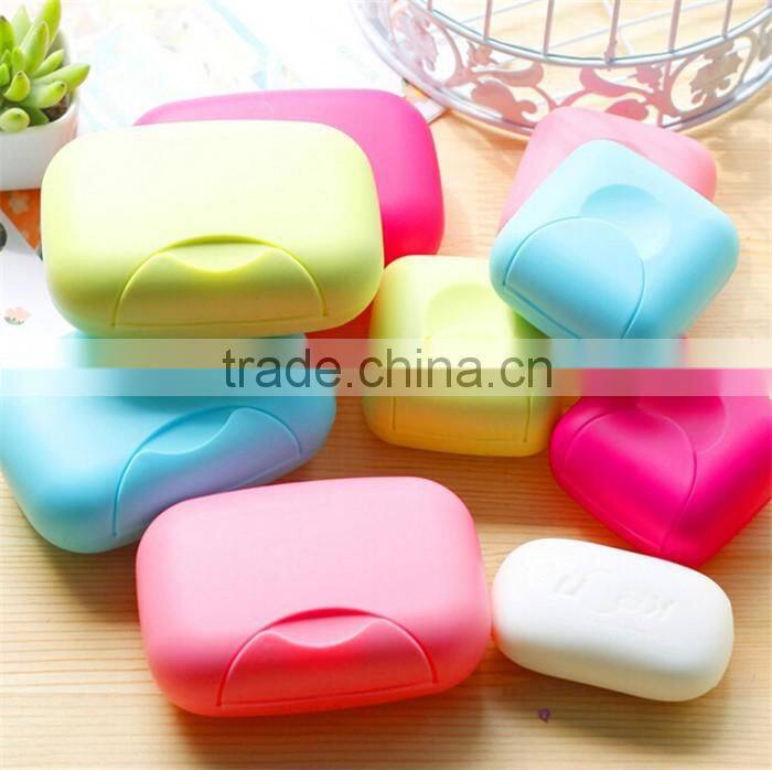 Hot sale high quality PP soap case,OEM colours plastic soap case with customized logo,small MOQ mix color soap case