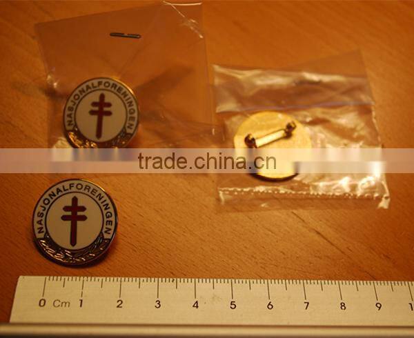 Custom Made Lapel Pin/Wholesale 3D embossed Metal lapel pin/promotional custom metal lapel pin