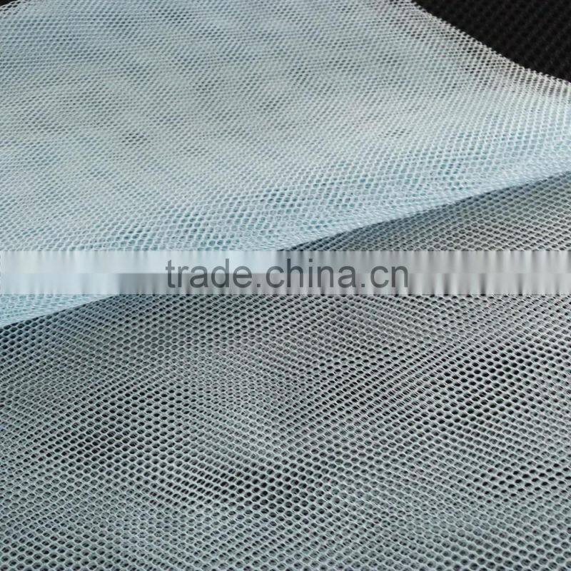 China Supplier Fabrics Textiles Polyester Warp Knitting Sportwear Mesh Fabric