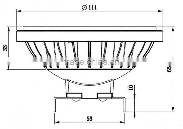 E27 GU10 G53 AR111 led lamp 230V 12V 5W 7W 9W 12W 15W