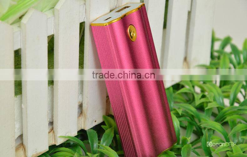 Purple oem color xiaomi power bank with high capacity power bank 50000mah