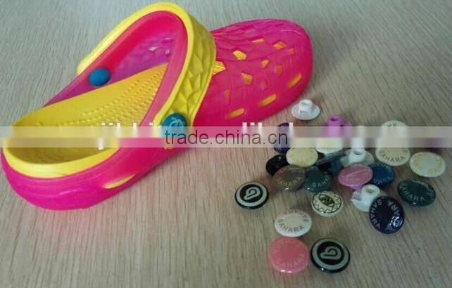 Custom Print Clog shoe buttons