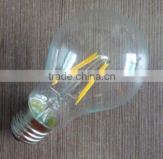 230V/110V 380lm 4w G60 epistar led filament lamp
