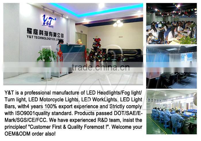 Motorcycle Bike SUV ATV Boat LED Front Headlight Spot Light Lamp DC 12V-80V 30W