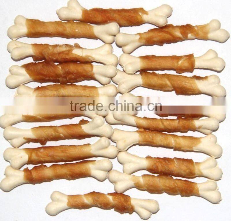 Dental Sticks Dental Chews Chicken and Calcium Bone Dry Dog Food Dog Snack Dog Chews with all Natural Ingredients