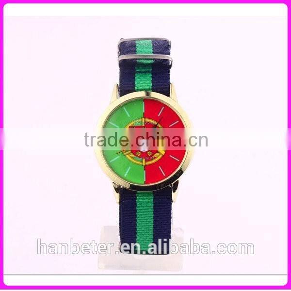 2016 brazil olympic games canvas promotion America flag watch with low price