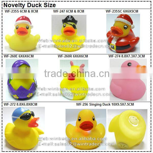 carnival gift duck glow in dark skull duck glowing halloween duck