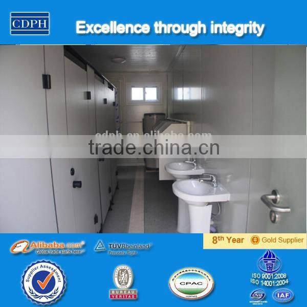 Made in China recycled galvanized 20ft mobile house