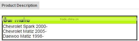 Outer Tie Rod End 93741077 48810-A78B00-000 Front Rack End For Chevrolet Spark Matiz Daewoo