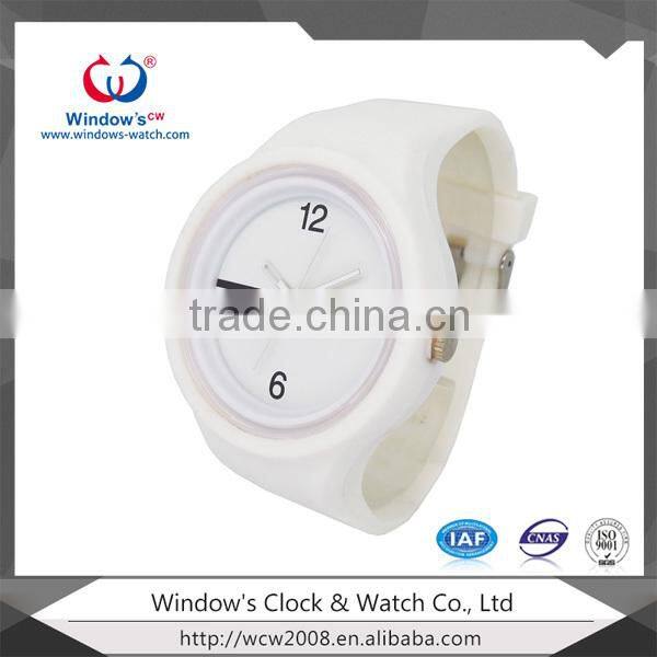 changeable face watch silicone jelly watch