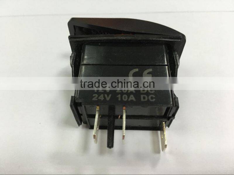 Factory 5 PIN Car Blue LED Light NO/ OFF BUMPER /ROCKER SWITCH