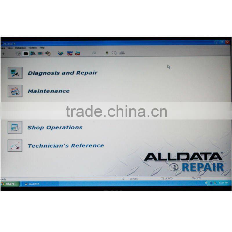 ALLDATA 10.50 2012.Q1 Version with 500G HDD Auto Repair software
