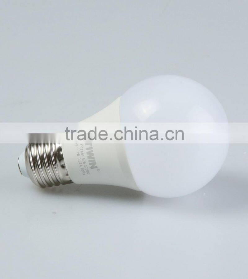TIWIN 5w 7w 11w Dimmable A19 A22 led bulb super bright E26 led bulb UL listed