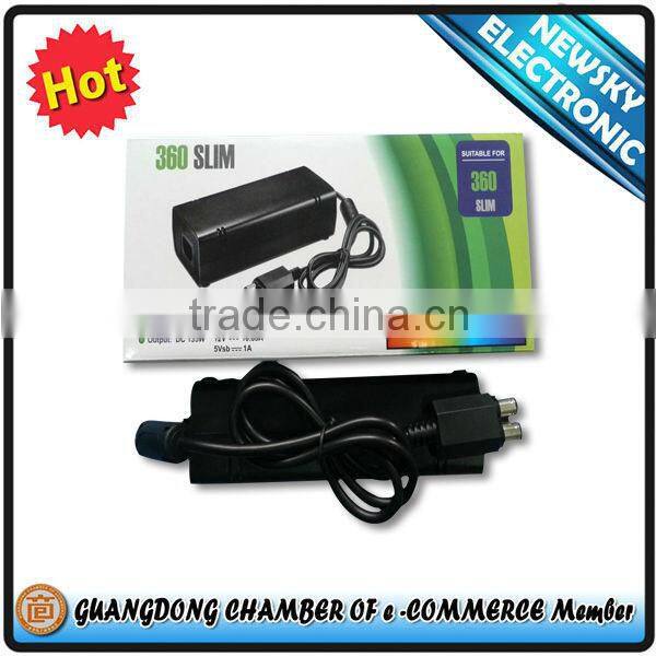 2014 latest popular sell! for XBOX360 ac adapter black colour