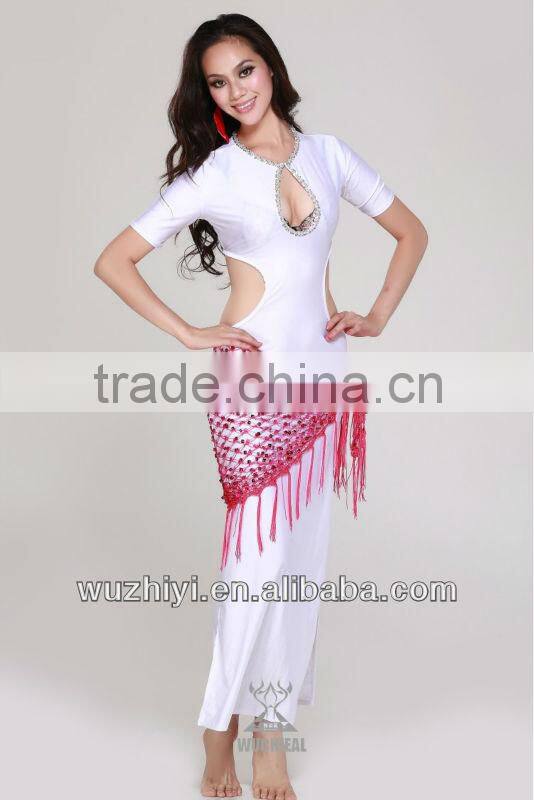 Sexy Malaya Belly Dance Costumes dress,stage belly dance wear, sexy Belly dancing dress wear (QC2050)