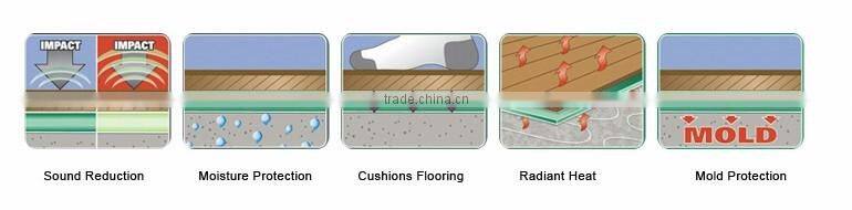 soundproof felt flooring underlayment