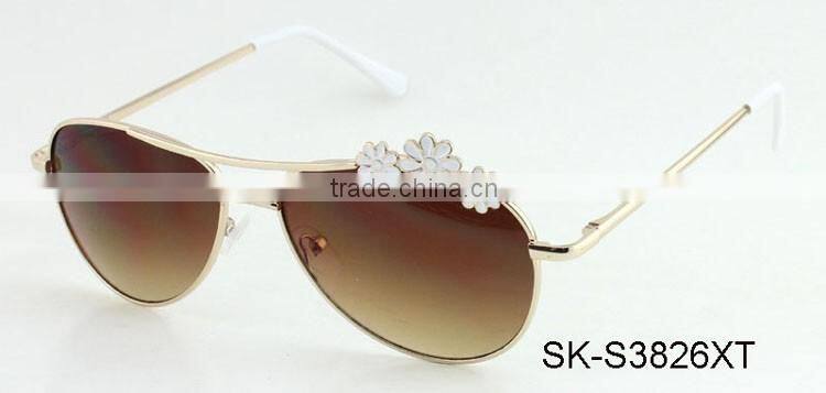 SK-S3826XT Girl sunglasses fashion design custom uv400 kids sunglasses 2016