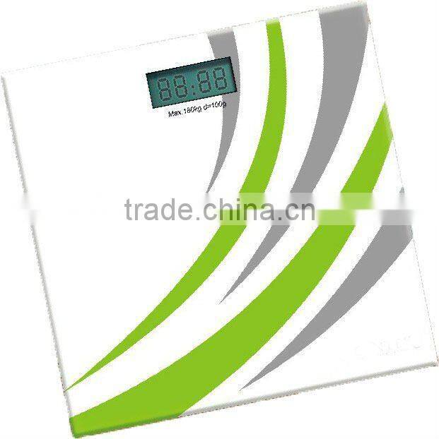 2014 fashion design with wall clock scale