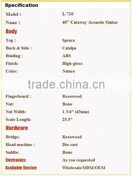 40inch hot sale guitar music instyument,Chinese music instrument