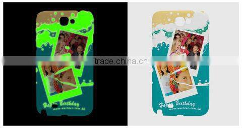 3D Sublimation Luminous blank phone case/ Noctilucent phone case for Iphone/High-quality cell phone case