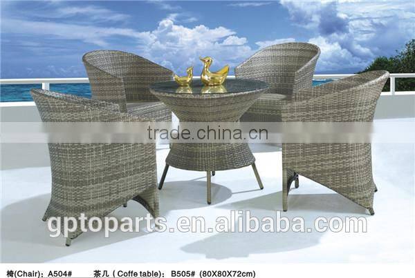 new design rattan furniture factory direct wholesale aluminum frame rattan furniture
