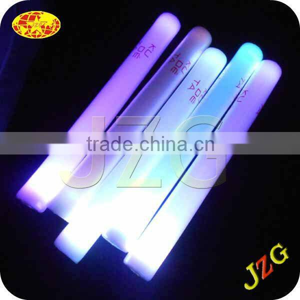 2016 Concert Party Lighting Led Foam Stick, Led Foam Glow Stick, Light Up Led Foam Stick With Logo