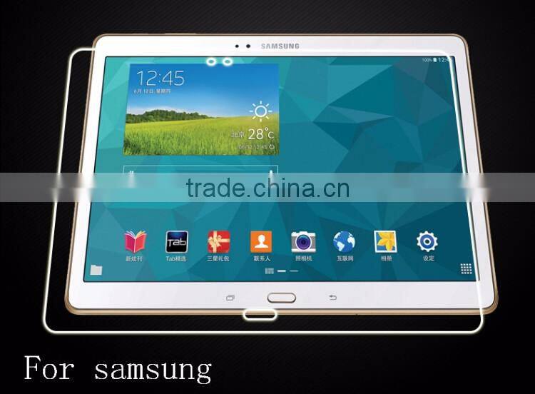 7 inch tablet laptop use 0.33mm anti-fingerprint tempered glass screen protector for samsung galaxy tab4 T231 T235 T230