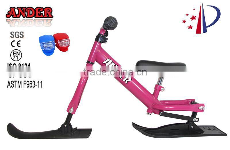 Ander patent snow scooter for child with bike light