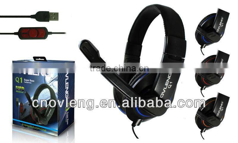 Headphone+Microphone With Retail Package