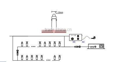 led christmas lighting dc12v WS2811 for festive decoration