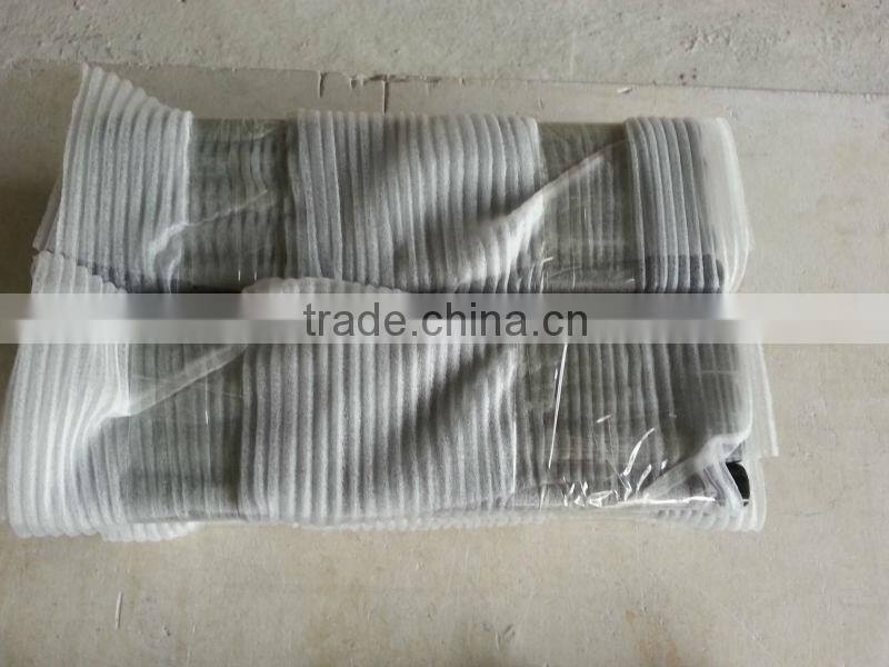 Decorative white ogee marble stone chair rail moulding