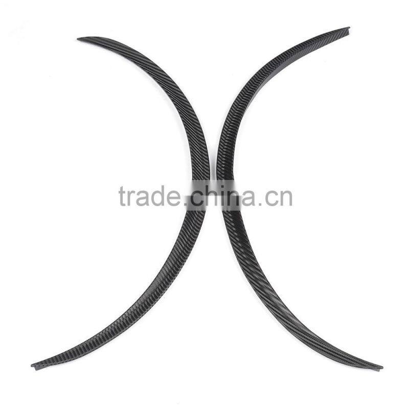 1Pair 29" PP Texture Diffuser Bumper Wide Body Fender Flares Lip For BMW Audi( FIT: universal )