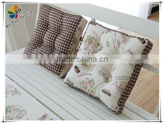 Linen with Cotton Window Seat Cushions