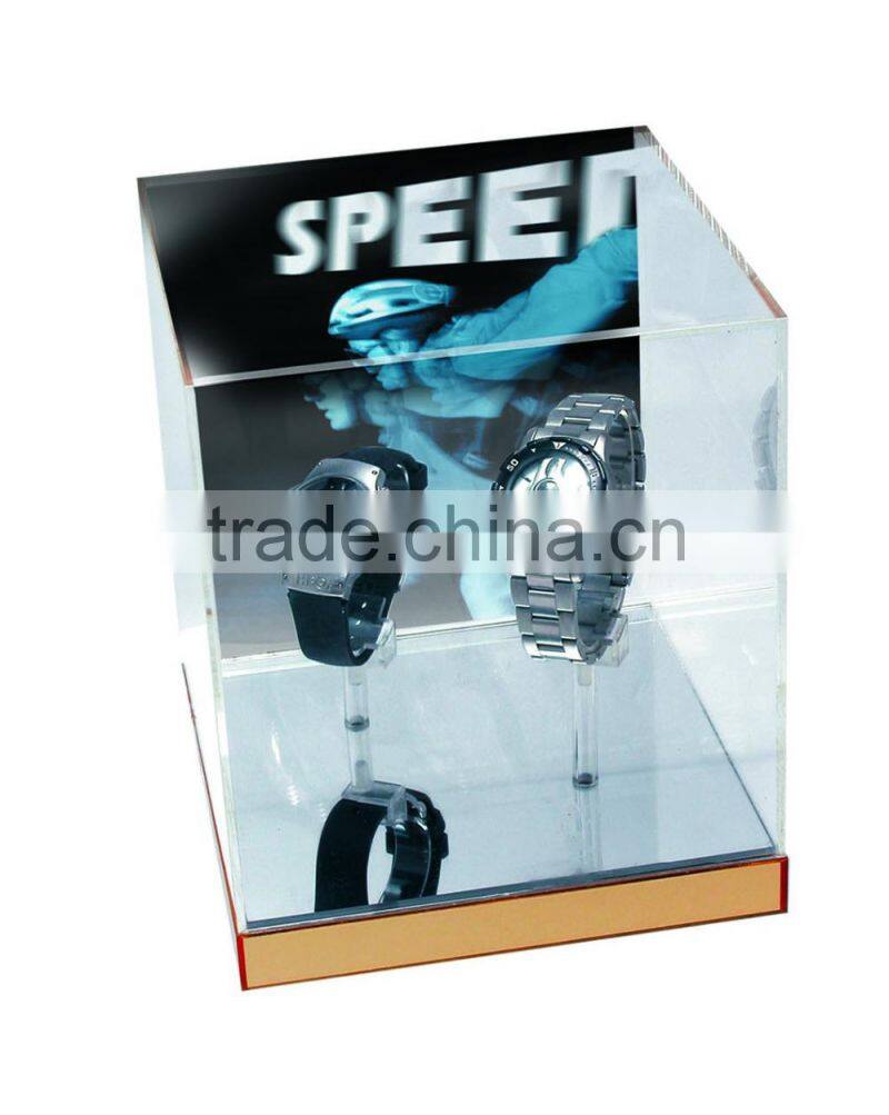 Hongkong Supplier thin gradient watch display acrylic