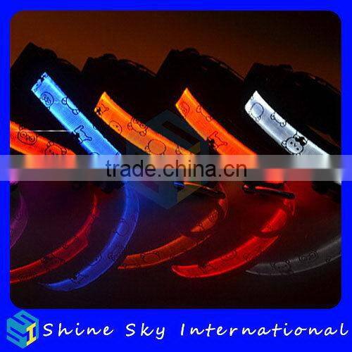 Top Quality New Coming Flashing Glowing Dog Collar