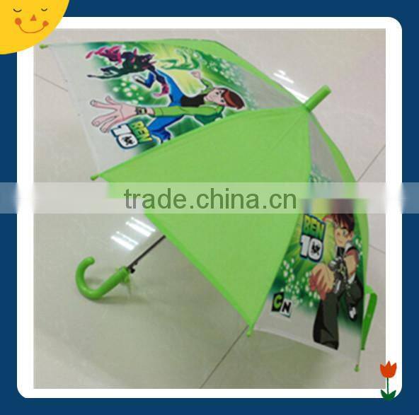 Full print 23"x8k POE transparent umbrella