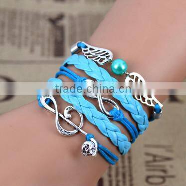 Woven fashion wrap handmade bracelet