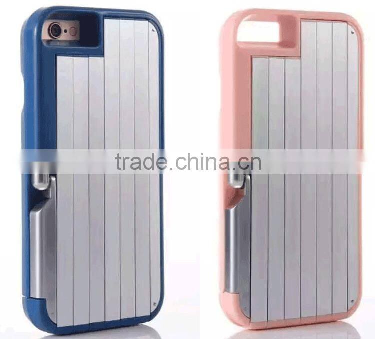 Easy to install and remove white / black / blue / rose gold selfie stick for iphone 6