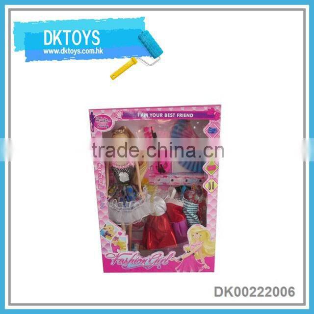 Beautiful design 11.5" fashion doll for girl