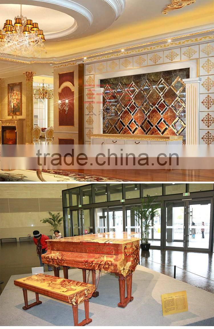 Attractive printing aluminum panel interior decorative metal wall panel