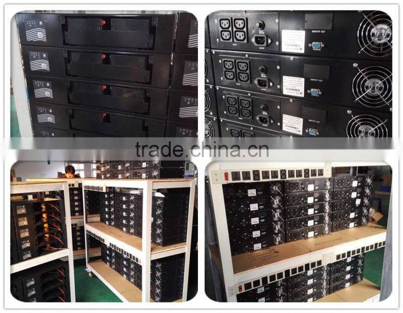 2U high 1000VA line interactive UPS/ UPS power supply/UPS with charge board