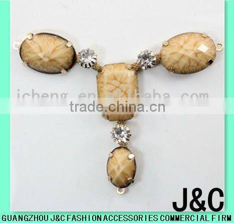 new arrival colorful fashion jeweled rhinestone lady shoe accessories