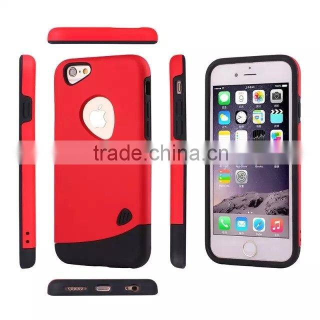 LZB Lastest Silicone tpu Back Armor Cover case for iphone6