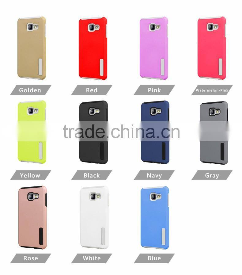 Dual Pro Siries TPU PC 2 in 1 Back Case cover for samsung galaxy a7 2016