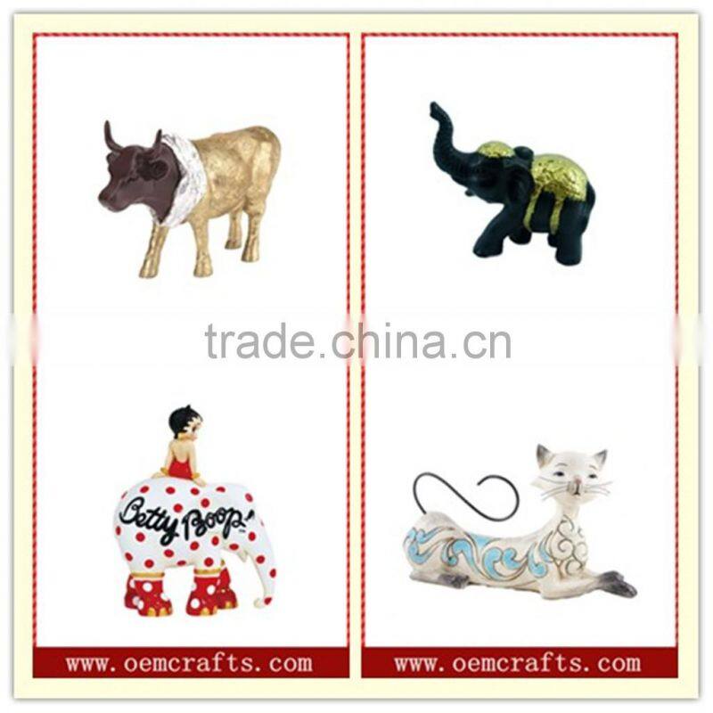 2014 New Design Popular Wholesale Big Cat Statue