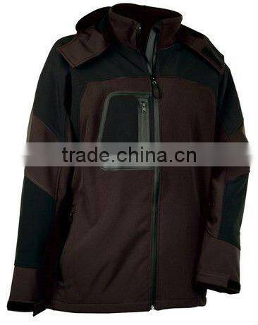 2016 mens hooded Orange/black waterproof unisex outdoor jacket