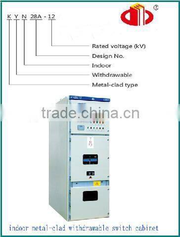 KYN28A-12 Indoor Metal-Clad Withdrawable Switchgear