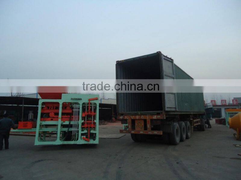 Cement brick machine machine QT6-15 block machine