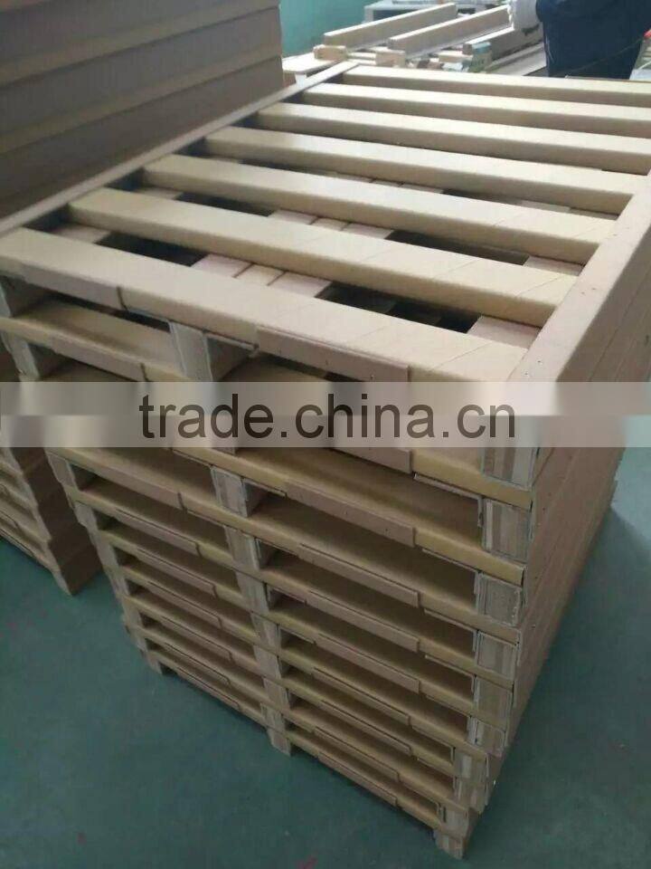 square paper tube paper pallets for transport and logistic moistureproof pallet